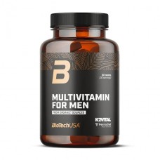 BioTech Multivitamin for Men Organic 60 tabs