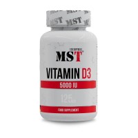 MST Vitamin D3 5000 IU 125 mcg (120 softgels) MST Vitamin D3 5000 IU 125 mcg (120 softgels)