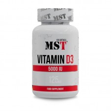 MST Vitamin D3 5000 IU 125 mcg (120 softgels) MST Vitamin D3 5000 IU 125 mcg (120 softgels)