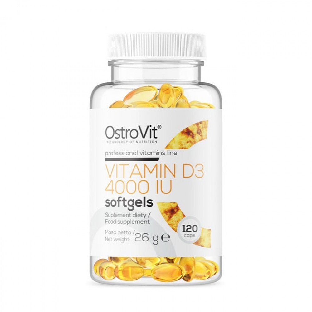 OstroVit Vitamin D3 4000 IU (120 caps) OstroVit Vitamin D3 4000 IU (120 caps)
