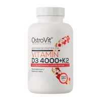 OstroVit Vitamin D3 4000 + K2 110 tabs