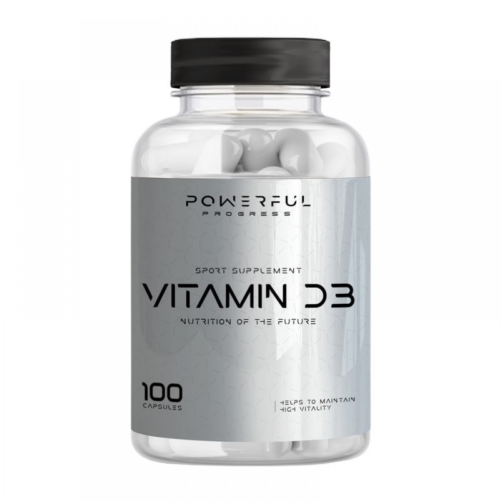 Powerful Progress Vitamin D3 4000 IU (100 caps) Powerful Progress Vitamin D3 4000 IU (100 caps)