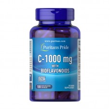 Puritan's Pride C-1000 mg with bioflavonoids 100 caps Puritan's Pride C-1000 mg with bioflavonoids 100 caps