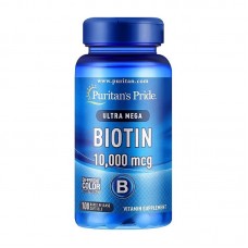 Puritan's Pride Biotin 10,000 mcg 100 softgels