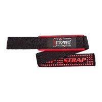 Power System Lifting Straps 3430 Black-Red