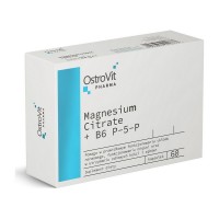 OstroVit Magnesium Citrate + B6 P-5-P (60 caps)