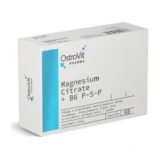 OstroVit Magnesium Citrate + B6 P-5-P (60 caps)