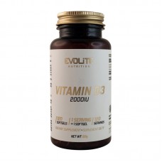 Evolite Nutrition Vitamin D3 2000 IU (120 sgels)