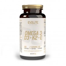 Evolite Nutrition Omega 3+D3+K2MK7+E (60 sgels)