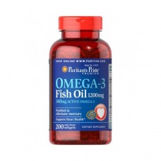 Puritan's Pride Omega-3 Fish Oil 1200 mg (200 softgels)