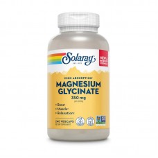 Solaray Magnesium Glycinate 350 mg (240 veg caps)