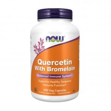 NOW Quercetin With Bromelain (240 veg caps))