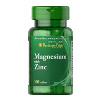 Puritan's Pride Magnesium with Zinc (100 tablets)
