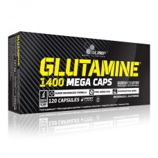 L-Glutamine 1400 mega caps (120 caps)