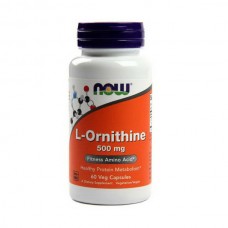 NOW L-Ornithine 500mg (60 caps)