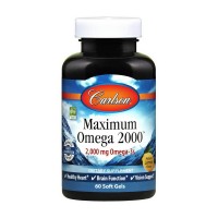 Carlson Labs Maximum Omega 2000 mg (60 soft gels)
