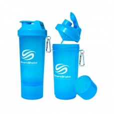SmartShake Slim NEON Blue (500 ml, blue)