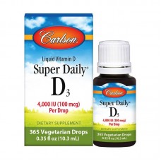 Carlson Labs Super Daily D3 Liquid 4000 IU (10,3 ml)