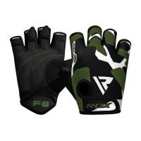 RDX Fitness Glowes WGS-F6GN Black/Green (L size)