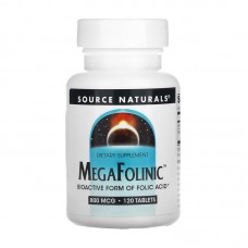 Source Naturals Mega Folinic 800 mcg (120 tab)
