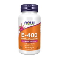 NOW E-400 with mixed Tocopheryl (100 softgels)