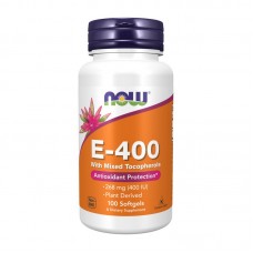 NOW E-400 with mixed Tocopheryl (100 softgels)