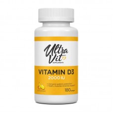 VP Lab Vitamin D3 2000 IU (180 softgels)