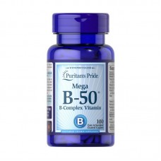 Puritan's Pride Mega B-50 B-Complex Vitamin (100 caps)