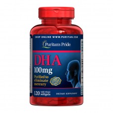 Puritan's Pride DHA 100 mg (120 softgels)