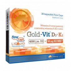 Gold-Vit D3 + K2 (4000 IU/50 µg) (30 caps)