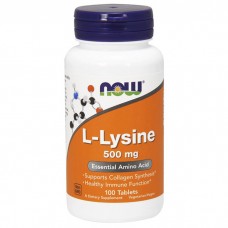 NOW L-Lysine 500 mg (100 tabs)