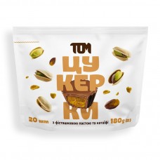 TOM peanut butter Цукерки з фісташковою пастою та катаїфі в молочному шоколаді - Family Pack (180 g)