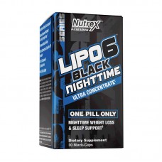 Lipo 6 Black NightTime Ultra concentrate (30 caps)