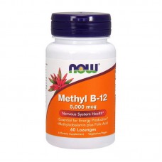 NOW Methyl B-12 5000 mcg (60 Lozenges)