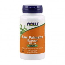 NOW Saw Palmetto Extract 160 mg (120 softgels)