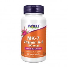 NOW MK-7 Vitamin K-2 100 mcg (120 veg caps)