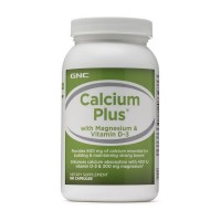 GNC Calcium Plus 1000 with Magnesium & Vitamin D-3 (90 caps)