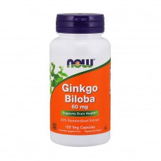 NOW Ginkgo Biloba 60 mg (120 caps)