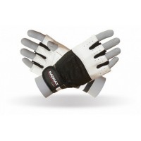 Mad Max Clasic Workout Gloves White/Black MFG-248 (M size)