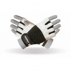 Mad Max Clasic Workout Gloves White/Black MFG-248 (M size)