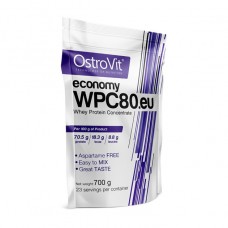 OstroVit economy WPC80.eu (700 g, strawberry shake)