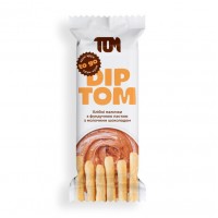 TOM peanut butter Хлібні палички з фундучною пастою з молочним шоколадом (34 g)