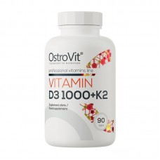 Vitamin D3 1000 + K2 (90 tabs)