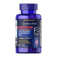 Puritan's Pride Triple Strength Glucosamine & Chondroitin with MSM (60 caplets)