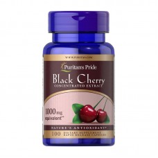 Puritan's Pride Black Cherry Concentrated Extract 1000 mg (100 caps)