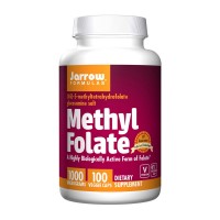 Jarrow Formulas Methyl Folate 1000 mcg (100 veggie caps)