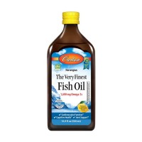 Carlson Labs The Very Finest Fish Oil 1,600 mg Omega-3s (500 ml, lemon)