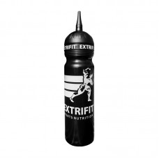 Extrifit Bottle long nozzle (1L, black)