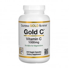 California Gold Nutrition Gold C Vitamin C 1000 mg (240 veg caps)