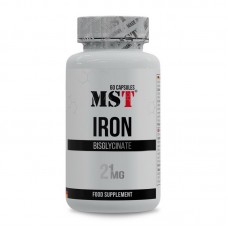 MST Iron Bisglycinate 21 mg (60 caps)